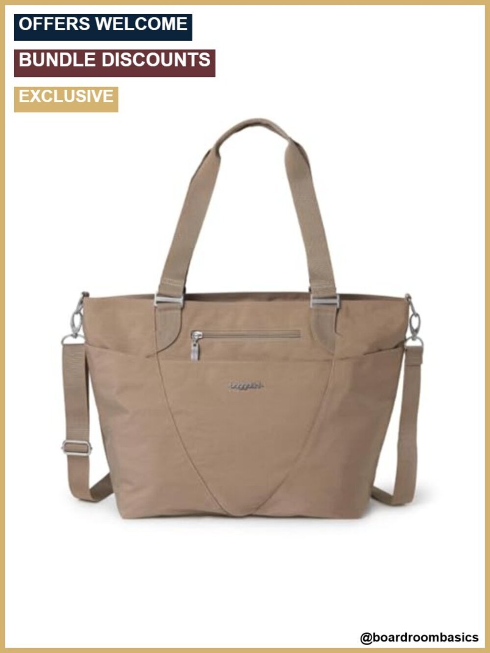Lightweight Nylon Laptop Tote Work Travel Carry On Bag